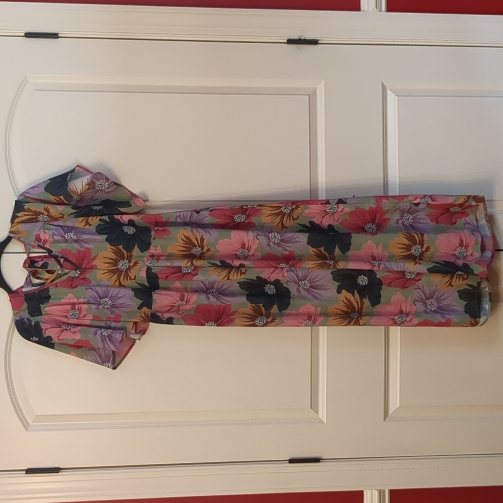 Anthropologie Band Of Gypsies Floral Jumpsuit
